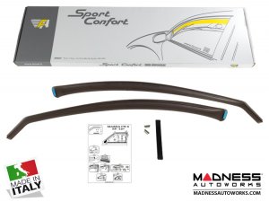 Mazda CX-5 Side Window Air Deflectors by Farad - (2012+)